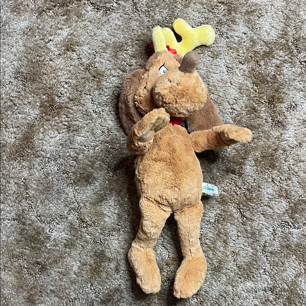 Dr Seuss How the Grinch Stole Christmas Max Dog 16" Plush